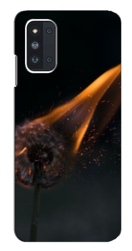 Силиконовый чехол с изображением "Горящий одуванчик" для Samsung Galaxy F52 5G (E526)
