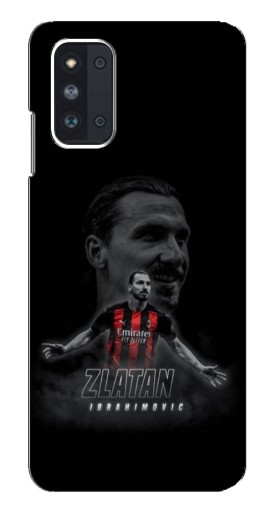 Силиконовый чехол с изображением "Ибрагимович в Милане" для Samsung Galaxy F52 5G (E526)