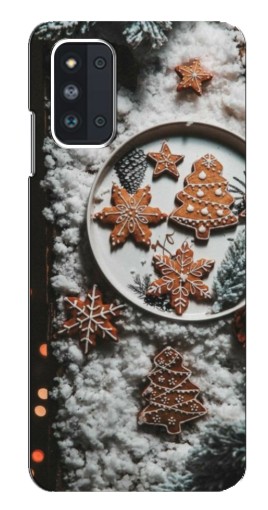 Силиконовый чехол с изображением "Имбирные пряники" для Samsung Galaxy F52 5G (E526)