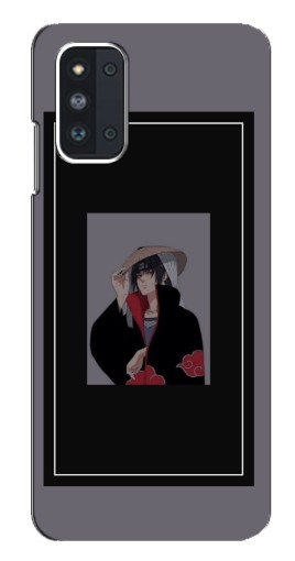Чехол с картинкой "Итачи в рамке" для Samsung Galaxy F52 5G (E526)