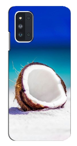 Чехол с печатью "Кокос на пляже" для Samsung Galaxy F52 5G (E526)