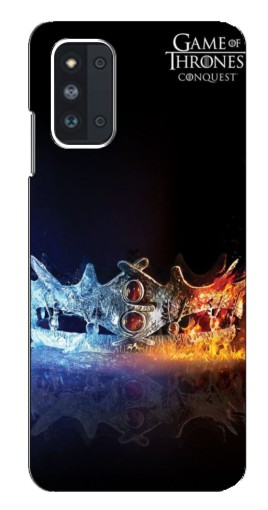 Чехол с картинкой "Корона" для Samsung Galaxy F52 5G (E526)