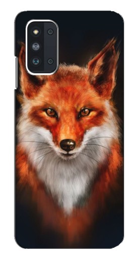 Чехол с печатью "Красивая лиса" для Samsung Galaxy F52 5G (E526)
