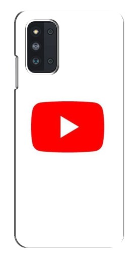 Силиконовый чехол с изображением "Красная кнопка" для Samsung Galaxy F52 5G (E526)