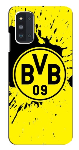 Чехол с картинкой "Красочный лого BVB" для Samsung Galaxy F52 5G (E526)