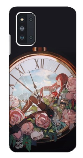 Чехол с печатью "Курису  в часах" для Samsung Galaxy F52 5G (E526)