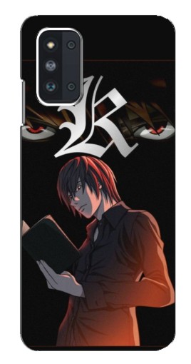 Силиконовый чехол с изображением "Лайт Ягами Death Note" для Samsung Galaxy F52 5G (E526)