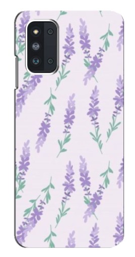 Чехол с печатью "Лавандовый фон " для Samsung Galaxy F52 5G (E526)