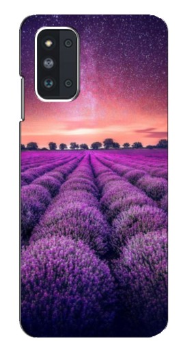 Силиконовый чехол с изображением "Лавандовое поле" для Samsung Galaxy F52 5G (E526)
