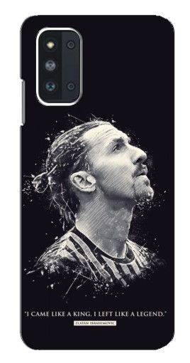 Силиконовый чехол с изображением "Легенда Ибрагимович" для Samsung Galaxy F52 5G (E526)