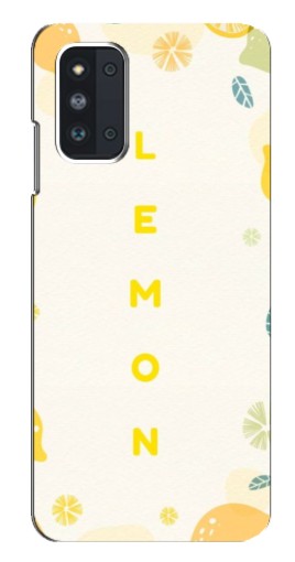 Чехол с принтом "Lemon" для Samsung Galaxy F52 5G (E526)