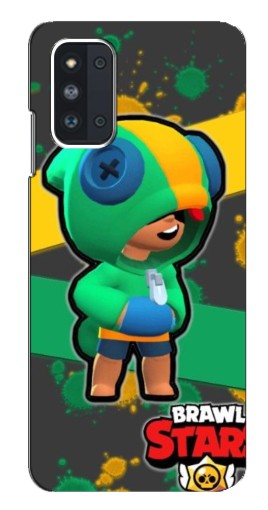 Чехол с принтом "Leon Brawl Stars" для Samsung Galaxy F52 5G (E526)