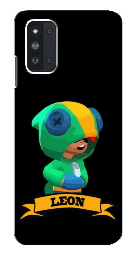 Силиконовый чехол с изображением "LEON" для Samsung Galaxy F52 5G (E526)