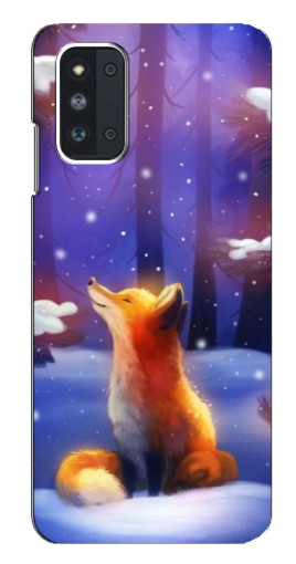 Чехол с принтом "Лисичка в лесу" для Samsung Galaxy F52 5G (E526)