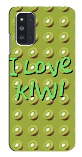 Чехол с принтом "Love Kiwi" для Samsung Galaxy F52 5G (E526)