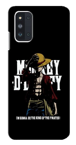 Чехол с принтом "Манки в шляпе" для Samsung Galaxy F52 5G (E526)