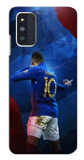Чехол с картинкой "Мбаппе в Франции" для Samsung Galaxy F52 5G (E526)