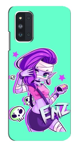 Чехол с печатью "Милая Emz" для Samsung Galaxy F52 5G (E526)