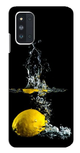 Чехол с картинкой "Мокрый Лимон" для Samsung Galaxy F52 5G (E526)