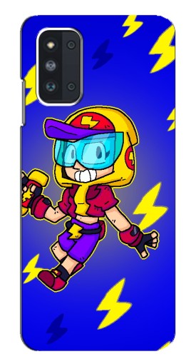 Чехол с картинкой "Молниеносная MAX" для Samsung Galaxy F52 5G (E526)