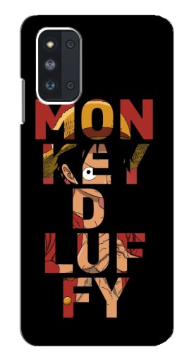 Чехол с принтом "Monky d Luffy" для Samsung Galaxy F52 5G (E526)