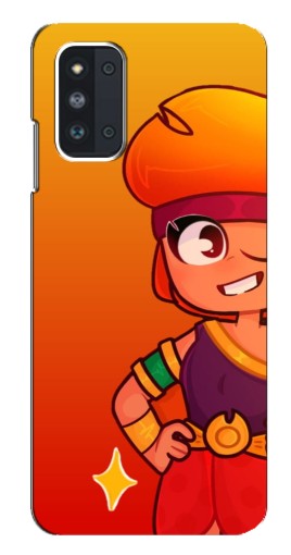 Силиконовый чехол с изображением "Мультяшная Амбер" для Samsung Galaxy F52 5G (E526)