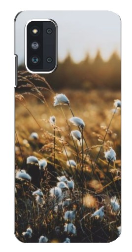 Чехол с печатью "Нежные полевые цветы" для Samsung Galaxy F52 5G (E526)
