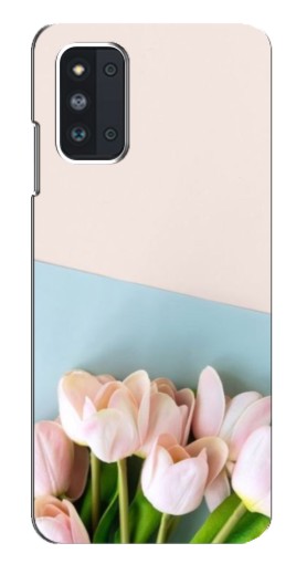 Чехол с принтом "Нежные тюльпаны" для Samsung Galaxy F52 5G (E526)