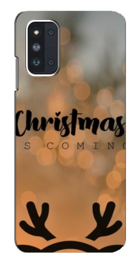 Чехол с принтом "Новогодняя заставка" для Samsung Galaxy F52 5G (E526)