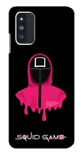 Чехол с печатью "Охранник с Квадратом" для Samsung Galaxy F52 5G (E526)