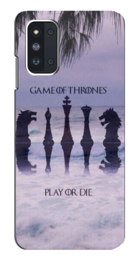 Чехол с картинкой "Play or Die" для Samsung Galaxy F52 5G (E526)