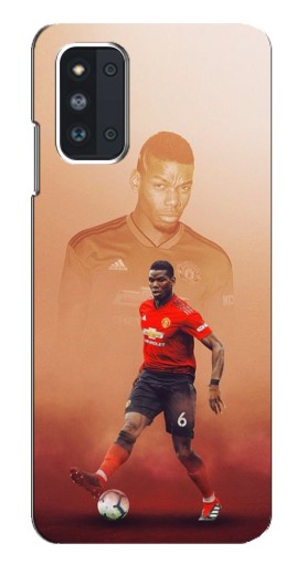 Чехол с картинкой "Pogba с Манчестера" для Samsung Galaxy F52 5G (E526)