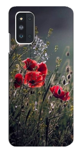 Чехол с принтом "Поле цветов" для Samsung Galaxy F52 5G (E526)