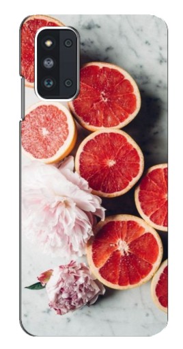 Чехол с печатью "Половинки грейпфрутов" для Samsung Galaxy F52 5G (E526)