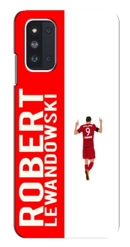 Силиконовый чехол с изображением "Поляк Левандовски" для Samsung Galaxy F52 5G (E526)