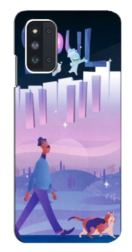 Чехол с картинкой "Постер к мультику" для Samsung Galaxy F52 5G (E526)