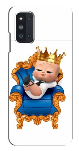 Чехол с принтом "Ребенок Король" для Samsung Galaxy F52 5G (E526)
