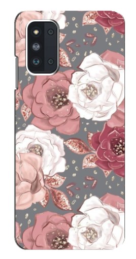 Чехол с принтом "Рисунок розы" для Samsung Galaxy F52 5G (E526)