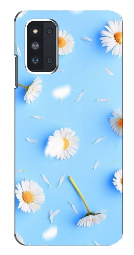 Чехол с принтом "Ромашковый фон" для Samsung Galaxy F52 5G (E526)