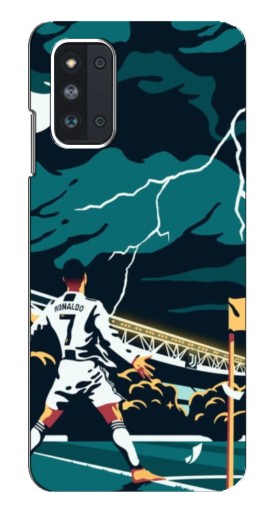 Чехол с печатью "Ronaldo празднование" для Samsung Galaxy F52 5G (E526)