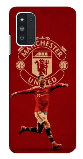Чехол с печатью "Ronaldo в МЮ" для Samsung Galaxy F52 5G (E526)