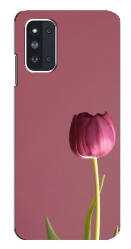 Чехол с принтом "Розовый тюльпан" для Samsung Galaxy F52 5G (E526)