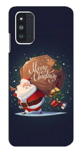 Чехол с принтом "Санта с подарками" для Samsung Galaxy F52 5G (E526)
