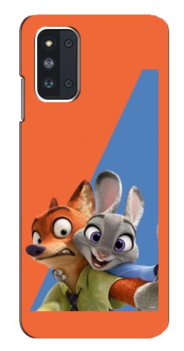 Чехол с принтом "Селфи" для Samsung Galaxy F52 5G (E526)