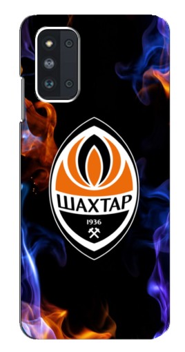 Чехол с картинкой "Шахтер в огне" для Samsung Galaxy F52 5G (E526)