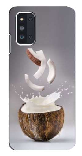Силиконовый чехол с изображением "Стакан кокоса" для Samsung Galaxy F52 5G (E526)
