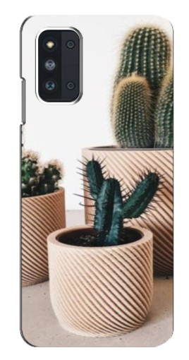 Чехол с принтом "стильные кактусы" для Samsung Galaxy F52 5G (E526)