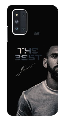 Чехол с печатью "The Best Messi" для Samsung Galaxy F52 5G (E526)
