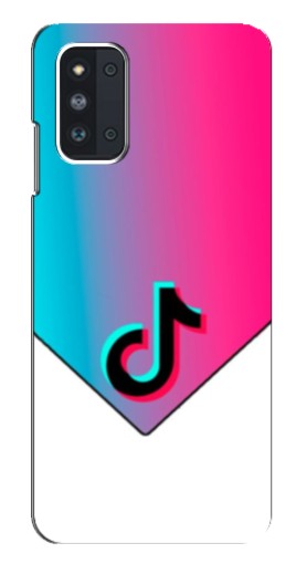 Чехол с принтом "Tiktok Logo" для Samsung Galaxy F52 5G (E526)