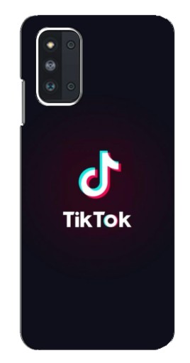 Чехол с принтом "TikTok темный" для Samsung Galaxy F52 5G (E526)